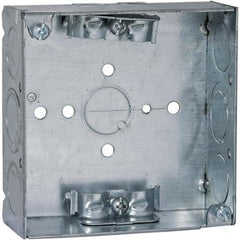 Hubbell-Raco - 4 x 4 x 1.563" Steel Square Device Box - A1 Tooling