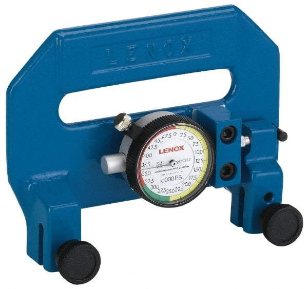 Lenox - Saw Blade Tension Gauges System of Measurement: Pounds, Kilograms Maximum Pressure (psi): 60,000 - A1 Tooling