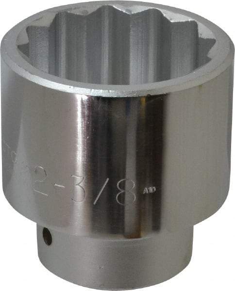 Proto - 2-3/8", 1" Drive, Standard Hand Socket - 12 Points, 4" OAL - A1 Tooling