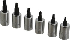 Proto - 6 Piece 3/8" Drive Torx Bit Socket Set - T15 to T40 Torx - A1 Tooling