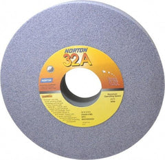 Norton - 12" Diam x 3" Hole x 2" Thick, I Hardness, 46 Grit Surface Grinding Wheel - Aluminum Oxide, Type 1, Coarse Grade, 2,070 Max RPM, Vitrified Bond, No Recess - A1 Tooling