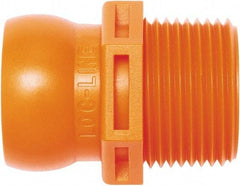 Loc-Line - 3/4" Hose ID, Male to Female Coolant Hose Connector - 3/4" NPT, For Loc-Line Modular Hose Systems - A1 Tooling