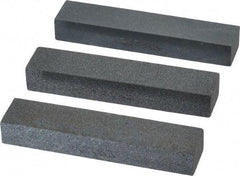 Norton - 3-1/2" Long x 3/4" Wide x 1/2" Thick, Sharpening Stone - Coarse, Medium, Fine Grade - A1 Tooling