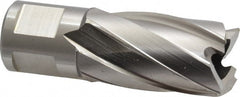 Hougen - 13/16" Diam x 1" Deep High Speed Steel Annular Cutter - A1 Tooling