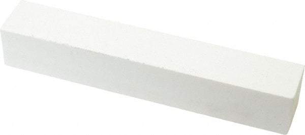 Norton - 220 Grit Aluminum Oxide Square Dressing Stick - 6 x 1 x 1, Very Fine Grade, Vitrified Bond - A1 Tooling