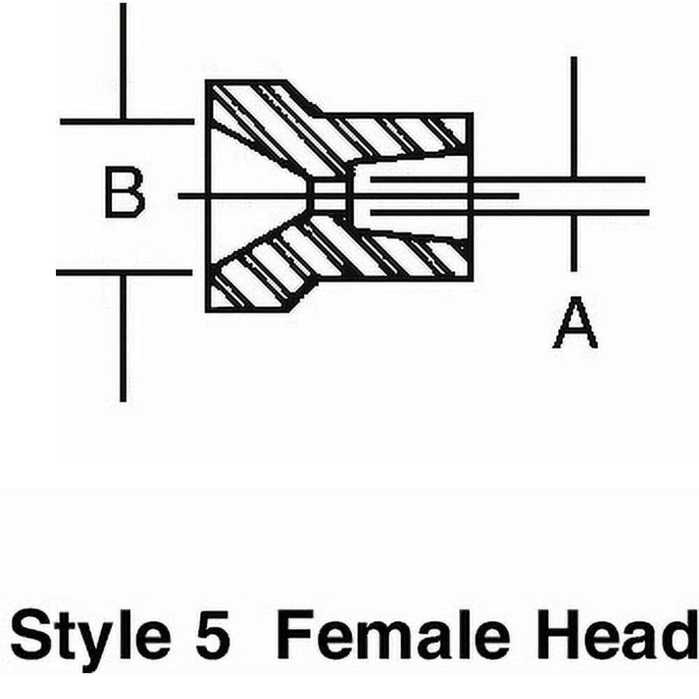 Riten - Lathe Center Points, Tips & Accessories; Product Type: Point ; Center Compatibility: Live Center ; Point Style: Female Point ; Minimum Point Diameter (Decimal Inch): 0.1900 ; Maximum Point Diameter (Decimal Inch): 1.1200 ; Product Compatibility: - Exact Industrial Supply