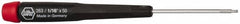 Wiha - 1/16" Precision Miniature Hex Driver - 1-31/32" Bade Length, Tapered Handle, 5-3/4" OAL - A1 Tooling