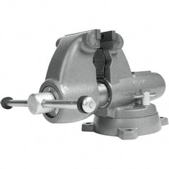 Wilton - Bench & Pipe Combination Vises Jaw Width (Inch): 5 Jaw Opening Capacity (Inch): 7 - A1 Tooling