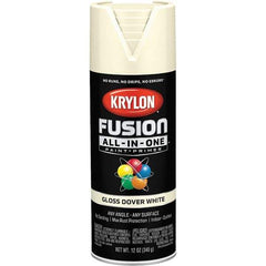 Krylon - Spray Paints Type: Acrylic Enamel Spray Paint Color: Dover White - A1 Tooling