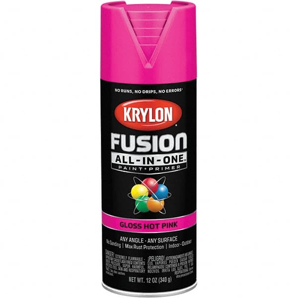 Krylon - Spray Paints Type: Acrylic Enamel Spray Paint Color: Hot Pink - A1 Tooling