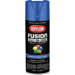 Krylon - Spray Paints Type: Acrylic Enamel Spray Paint Color: Patriotic Blue - A1 Tooling