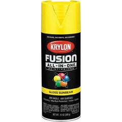 Krylon - Spray Paints Type: Acrylic Enamel Spray Paint Color: Sunbeam - A1 Tooling