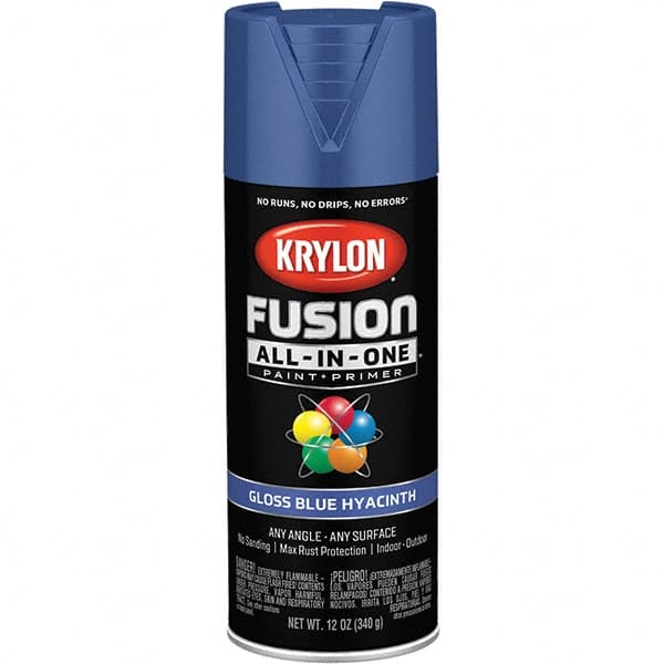 Krylon - Spray Paints Type: Acrylic Enamel Spray Paint Color: Blue Hyacinth - A1 Tooling