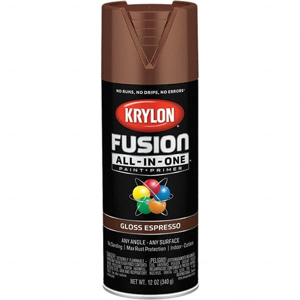 Krylon - Spray Paints Type: Acrylic Enamel Spray Paint Color: Espresso - A1 Tooling