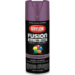 Krylon - Spray Paints Type: Acrylic Enamel Spray Paint Color: Icy Grape - A1 Tooling