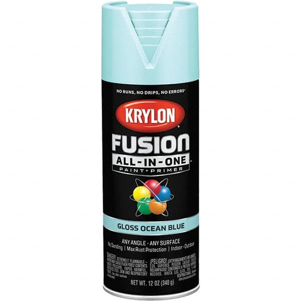 Krylon - Spray Paints Type: Acrylic Enamel Spray Paint Color: Ocean Blue - A1 Tooling