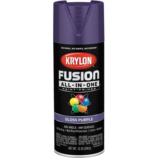 Krylon - Spray Paints Type: Acrylic Enamel Spray Paint Color: Purple - A1 Tooling