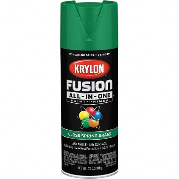 Krylon - Spray Paints Type: Acrylic Enamel Spray Paint Color: Spring Grass - A1 Tooling