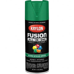 Krylon - Spray Paints Type: Acrylic Enamel Spray Paint Color: Spring Grass - A1 Tooling