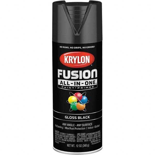 Krylon - Spray Paints Type: Acrylic Enamel Spray Paint Color: Black - A1 Tooling