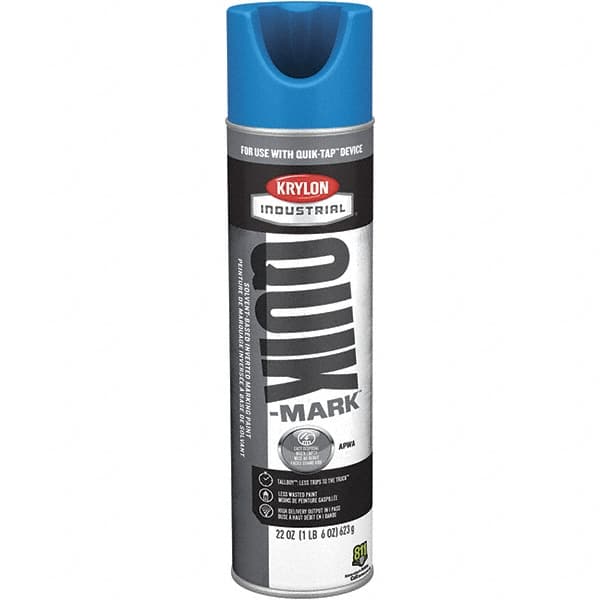 Krylon - Striping & Marking Paints & Chalks Type: Marking Paint Color Family: Blue - A1 Tooling