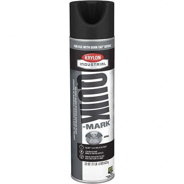 Krylon - Striping & Marking Paints & Chalks Type: Marking Paint Color Family: Black - A1 Tooling