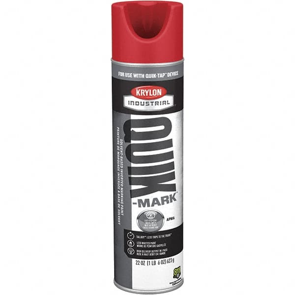 Krylon - Striping & Marking Paints & Chalks Type: Marking Paint Color Family: Red - A1 Tooling