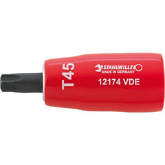 Specialty Sockets; Type: Non-Impact; Drive Size: 0.375 in; Socket Size: T40; Insulated: Yes; Non-sparking: No; Tether Style: Not Tether Capable; Features: Insulated up to 1000V; Finish/Coating: Chrome-Plated; Finish: Chrome-Plated; Drive Size: 0.375 in; S