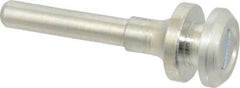 Value Collection - 3/8" Hole, Wheel Mandrel - 2-1/8" OAL, 3/8" Max Wheel Width, 1/4" Shank Diam - A1 Tooling