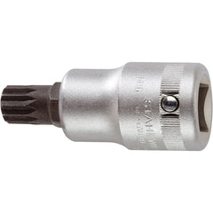 Screwdriver & Drag Link Sockets; Type: XZN Screwdriver Socket; Drive Size (Inch): 0.75 in; Blade Width (mm): 34.7 mm; Blade Thickness (Decimal Inch): 1 mm; Point Size: M16; Finish: Chrome-Plated; Insulated: No; Non-sparking: No; Tether Style: Not Tether C