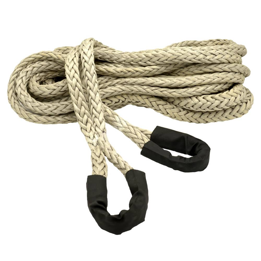 Tow Rope, Cable & Chain; Type: Tow Rope; End Type: Loop; Material: HMPE; Length (Feet): 20; Breaking Strength: 111000.000; Width (Inch): 5/8 in; Material: HMPE