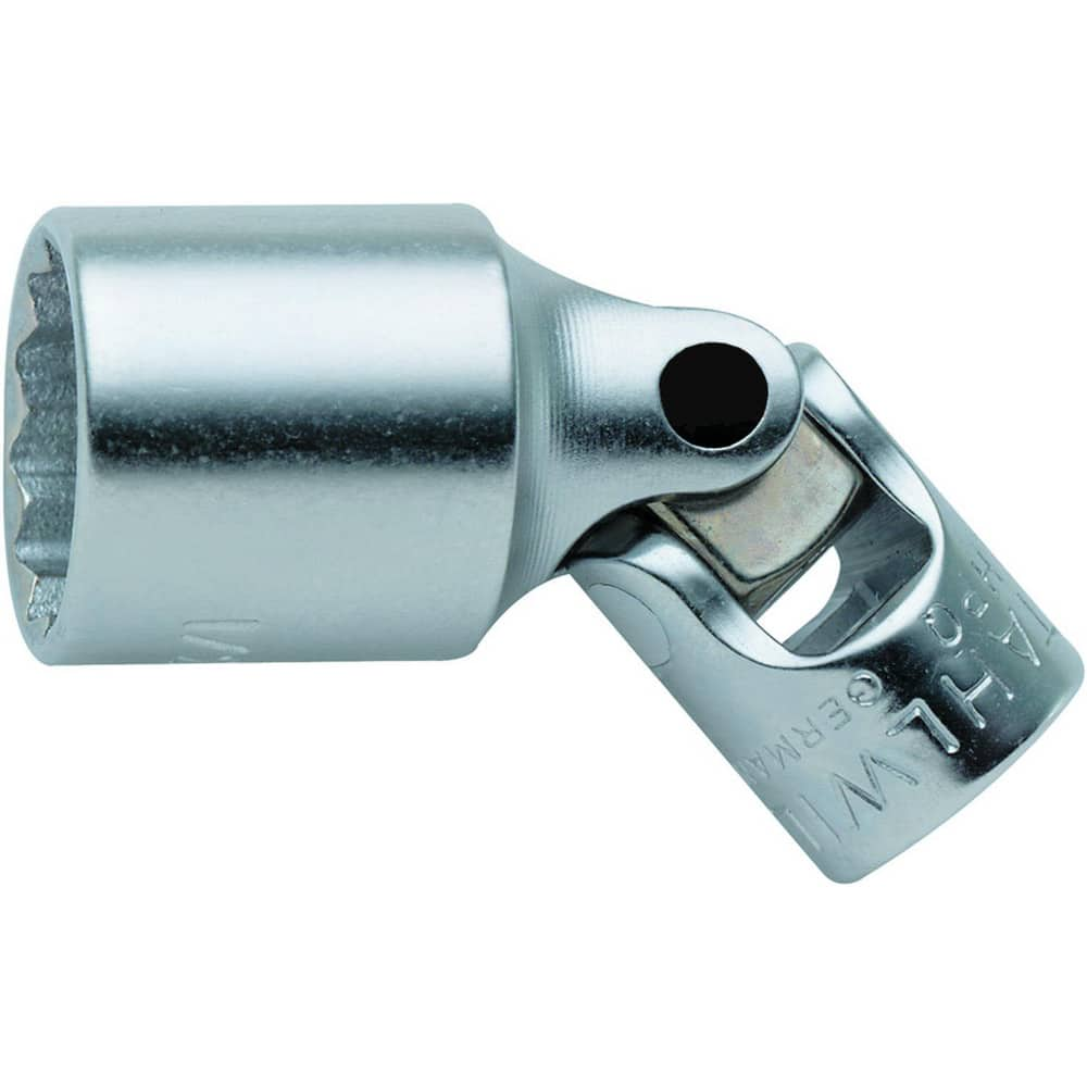 Hand Sockets; Socket Type: Flex Socket; Drive Size: 1/4 in; Socket Size (Inch): 3/8; Drive Style: Hex; Overall Length (Decimal Inch): 1.5000; Material: Steel; Insulated: No; Tether Style: Not Tether Capable; Features: Anti-Slip Drive profile; Thin wall; C