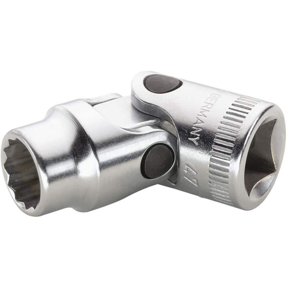 Hand Sockets; Socket Type: Flex Socket; Drive Size: 3/8 in; Socket Size (mm): 16; Drive Style: Hex; Overall Length (Decimal Inch): 1.8600; Material: Steel; Insulated: No; Tether Style: Not Tether Capable; Features: Anti-Slip Drive profile; Thin wall; Coat