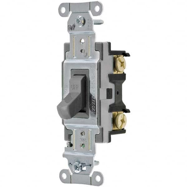 Hubbell Wiring Device-Kellems - Toggle Switches Switch Type: Medium Duty Switch Sequence: Off-On - A1 Tooling