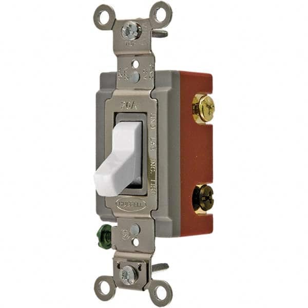 Hubbell Wiring Device-Kellems - Toggle Switches Switch Type: Extra Heavy Duty Switch Sequence: Off-On - A1 Tooling