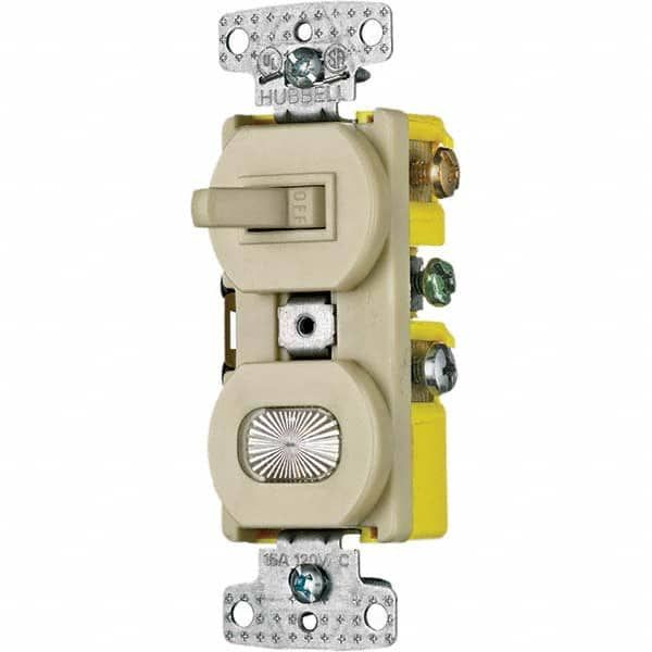 Hubbell Wiring Device-Kellems - Toggle Switches Switch Type: General Purpose Switch Sequence: Off-On - A1 Tooling