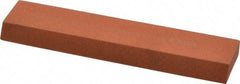 Norton - 4-1/2" Long x 1" Wide x 5/16" Thick, Aluminum Oxide Sharpening Stone - Rectangle, Fine Grade - A1 Tooling