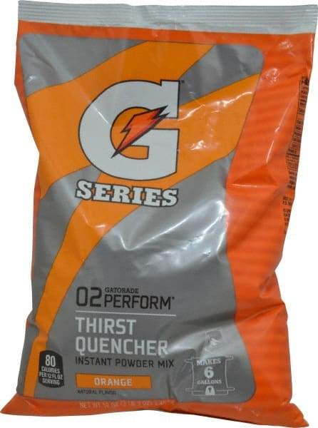 Gatorade - 51 oz Pack Orange Activity Drink - Powdered, Yields 6 Gal - A1 Tooling