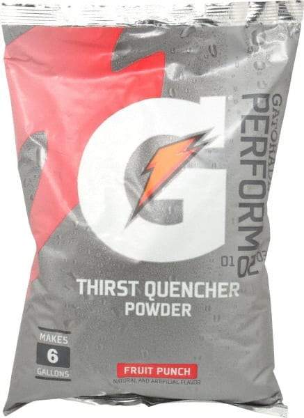 Gatorade - 51 oz Pack Fruit Punch Activity Drink - Powdered, Yields 6 Gal - A1 Tooling