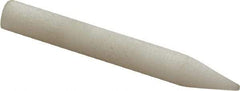 Norton - 1" Long x 1/8" Wide Novaculite Sharpening Stone - Point, Extra Fine Grade - A1 Tooling