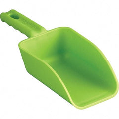 Remco - 16 oz Lime Polypropylene Flat Bottom Scoop - 3.2" Wide x 2" Deep Bowl, 3" Handle Length, 10.4" OAL - A1 Tooling