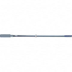 Guhring - #28, 320mm Flute Length, 314.64mm Depth of Cut, Solid Carbide Shank, Single Flute Gun Drill - A1 Tooling