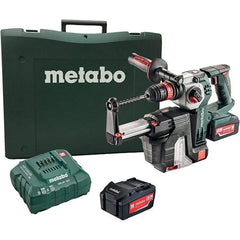 Metabo - 18 Volt 1" SDS-Plus Keyless Chuck Cordless Rotary Hammer - 4500 BPM, 1200 RPM, Reversible, D-Handle - A1 Tooling