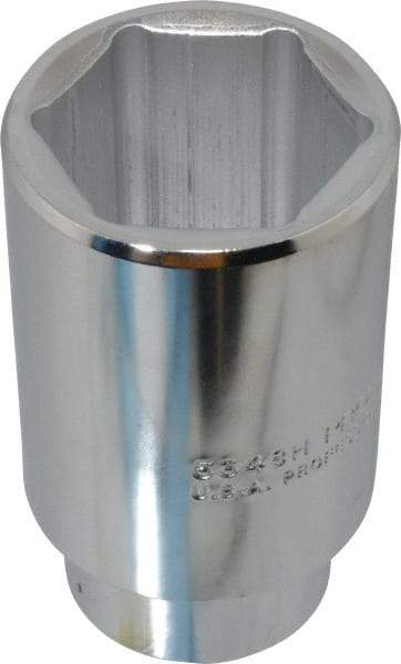 Proto - 1-1/2", 1/2" Drive, Deep Hand Socket - 6 Points, 3-1/2" OAL - A1 Tooling