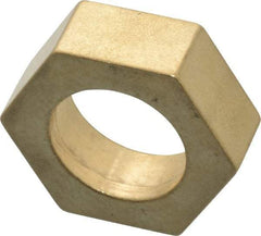 Mitee-Bite - 1", Brass, Hex Clamp Washer - 3/8" Overall Height - A1 Tooling