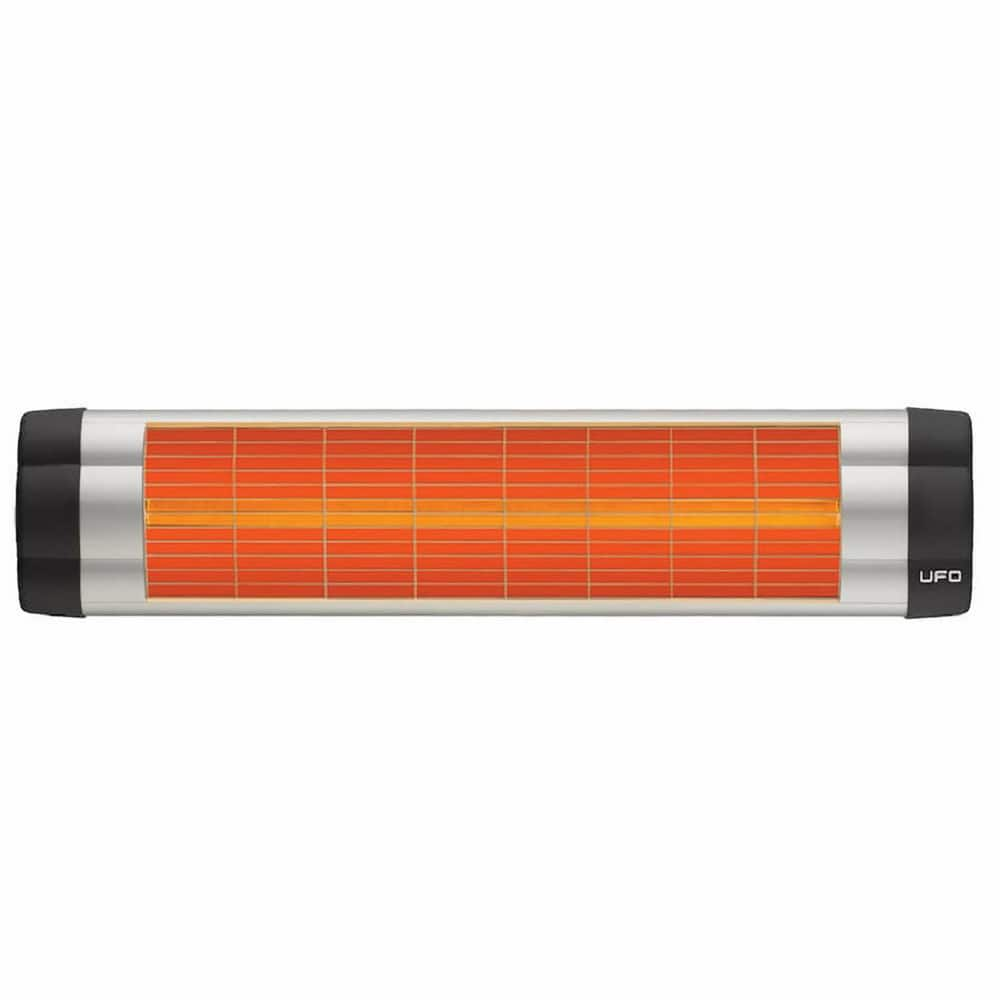 Electric Radiant Heaters; Heater Type: Infrared Heater; Maximum Heating Capacity: 9889 Btu/h; Minimum Heating Capacity: 9889 Btu/h; Wattage: 2900 W; Maximum Amperage: 13.18; Number Of Elements: 3; Overall Width: 4; Overall Depth: 4 in; Housing Material: A