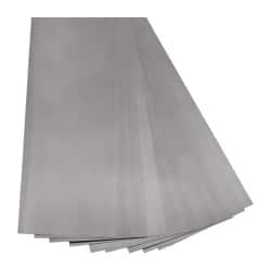 Precision Brand - 10 Piece, 18 Inch Long x 6 Inch Wide x 0.002 Inch Thick, Shim Sheet Stock - Steel - A1 Tooling