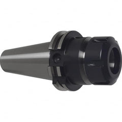 Guhring - 63mm Projection, ISO40 Taper Shank, ER16 Collet Chuck - 32mm Shank Diam - Exact Industrial Supply