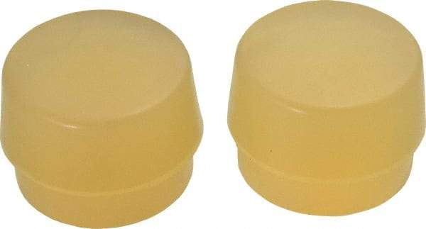 Garland - 2" Face Diam, Grade Soft, Natural Soft Face Hammer Tip - Urethane - A1 Tooling