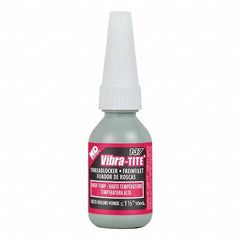 Vibra-Tite - 10 mL Bottle, Red, High Temp/High Strength Threadlocker - A1 Tooling